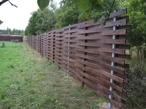 Забор плетёнка