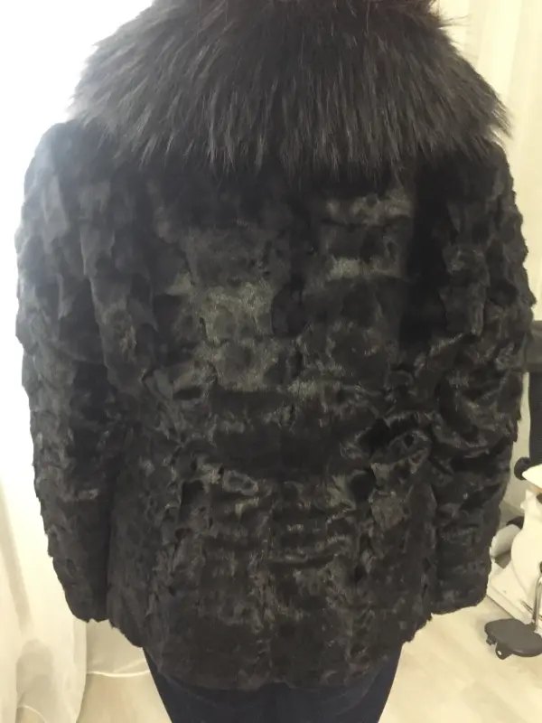 Полушубок натуральный женский из мордочек норки - Уваровичи - 209089 - Доска объявлений Kupika.by - Фото 2