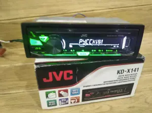 Магнитола USB JVC