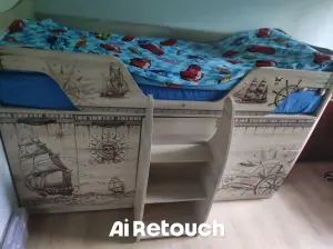Кровать чердак