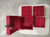 Шкатулка красная  Шкатулка. Дерево 