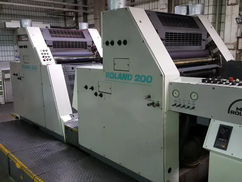 Продаётся 4 красочная офсетная машина Man Roland 204T OB