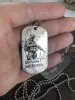 Брелок-жетон с гравировкой