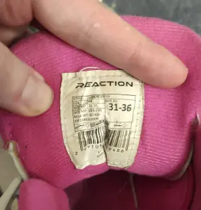 Ролики Reaction Rainbow детские раздвижные 31-36