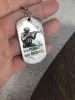 Брелок-жетон с гравировкой