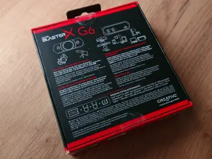 USB звуковая карта Creative Sound Blaster X G6