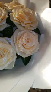 Букет из атласных лент