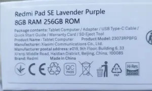 Планшет Xiaomi Redmi Pad SE 8+8/256 gb