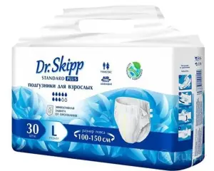 Подгузники для взрослых Dr. Skipp +12 в подарок