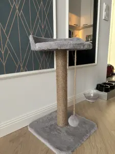 Когтеточка и лежанка для кота
