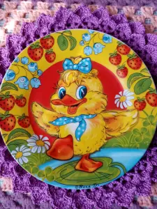 2 тарелочки для детей Д=20см
