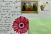 Посткроссинг. Открытка подписана с маркой.