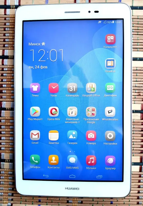 Планшет Huawei MediaPad T1 8.0 8GB (3G) с оригинал. зарядным