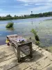 Дом в г. Поставы на берегу реки