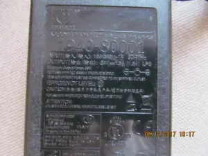 Блок питания ( сетевой адаптер ) для ноутбука, модель HP  L1940-80001  24v  1.5A