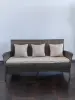 Комплект садовой уличной мебели плетеной из искусственного ротанга