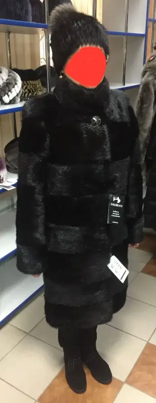 Шуба натуральная женская трансформер MissLora