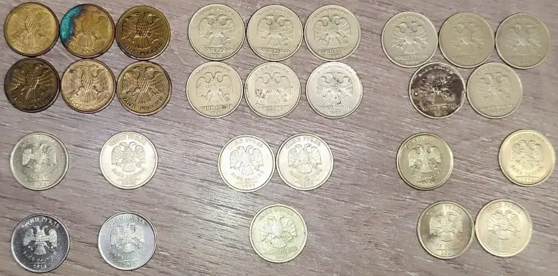 1 рубль 1992-2014 М и ММД, СПМД