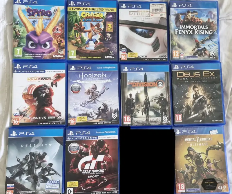 Игры для PS4,PS5