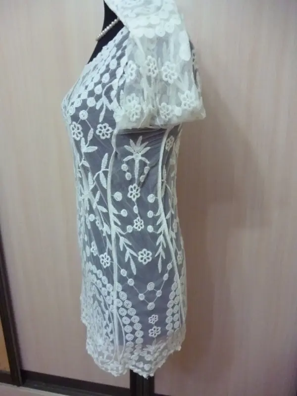 Женская вязанная туника