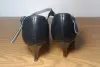 Босоножки на каблуке с закрытой пяткой натуральная кожа