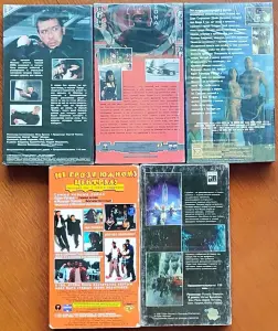 Домашняя коллекция VHS-видеокассет ЛОТ-33