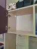 2 стола с системой хранения и подсветкой