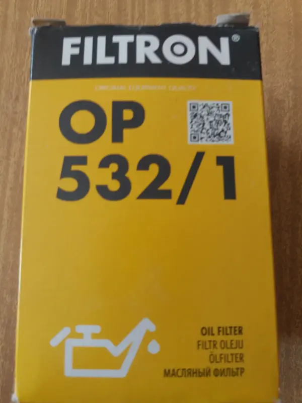 Фильтр масляный FILTRON  OP 532/1