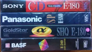 Домашняя коллекция VHS-видеокассет ЛОТ-7