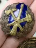 Кокарды СССР. 50-е годы. Горячая эмаль. Тяж мет.