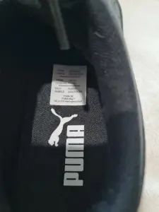 Полуботинки для школьника 35.5 р. Puma Rickie JR Black (новые) иск.кожа