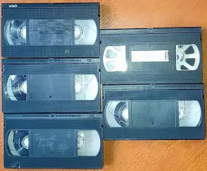 Домашняя коллекция VHS-видеокассет ЛОТ-28