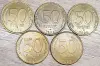 20 и 50 рублей 1992-1993 ЛМД и ММД (магнитные и немагнитные)
