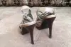 Босоножки кожаные Gloria Ortez.