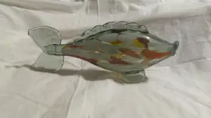 Посуда из гутного стекла