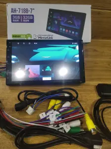 2 DIN AS. Магнитола Android, 2/32 GB 7 дюйм