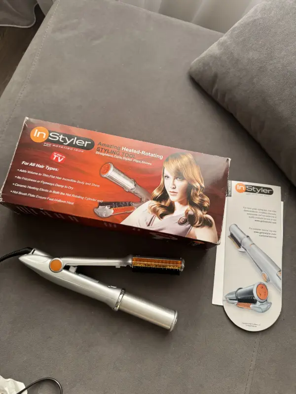 instyler rotating iron original плойка для ВОЛОС