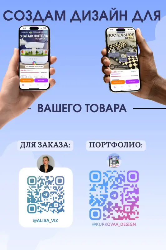 Инфографика для Маркетплейсов. Дизайн карточки товара