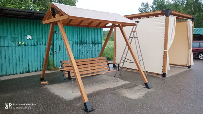 Беседки, качели, гамаки, садовая мебель