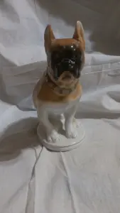 Бульдог боксер. Статуэтка СССР