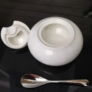 Сахарница Wilmax + ложка итальянская