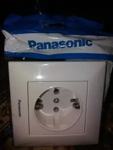 Розетка ; Выключатель; Panasonic