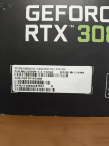 Видеокарта Palit GeForce RTX 3080 GamingPro 10GB