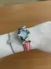 Часы женские из Муранского стекла с перламутром