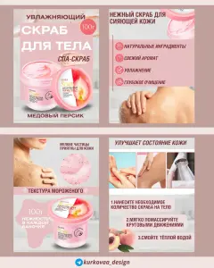 Инфографика для Маркетплейсов. Дизайн карточки товара