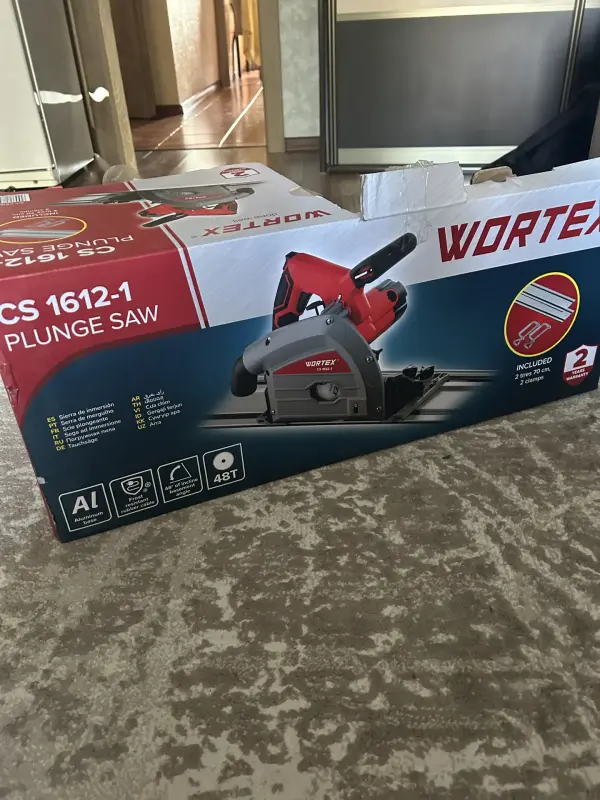 Пила циркулярная погружная WORTEX CS 1612-1