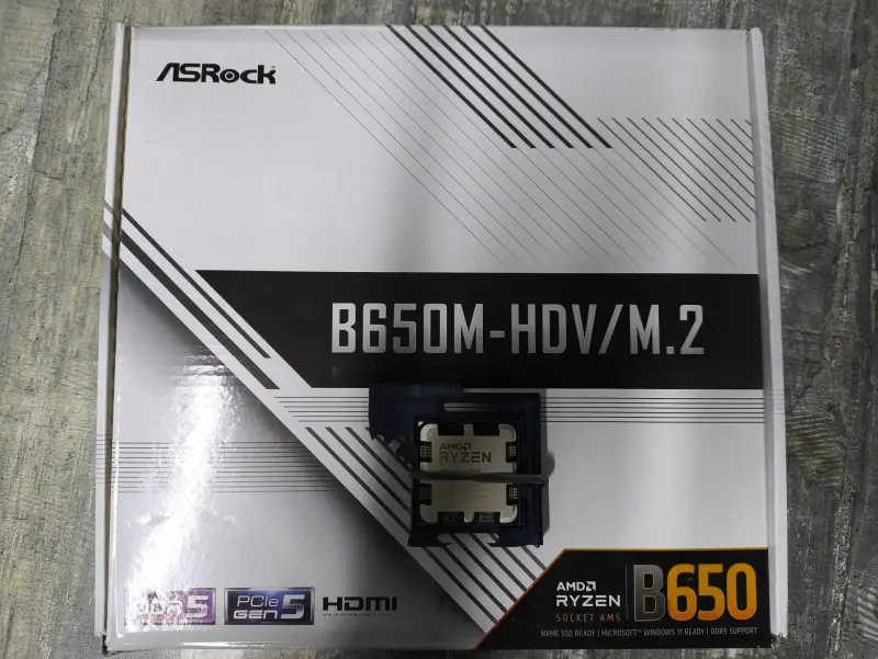 Комплект AMD Ryzen 5 7500F + ASRock B650M-HDV/M.2