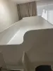 Кровать двухъярусная с диваном.