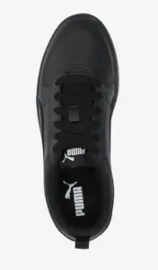 Полуботинки для школьника 35.5 р. Puma Rickie JR Black (новые) иск.кожа