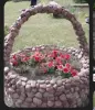 Камень полевой для клумб, дорожек, заборов